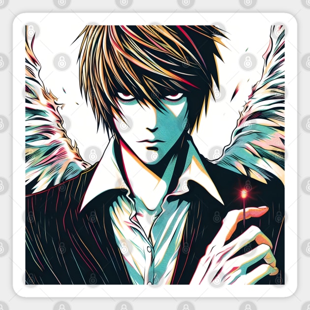 Manga and Anime Inspired Art: Exclusive Designs Magnet by insaneLEDP